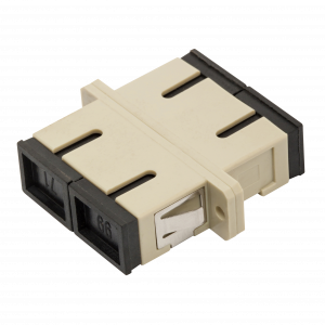 SC optical adapter, duplex